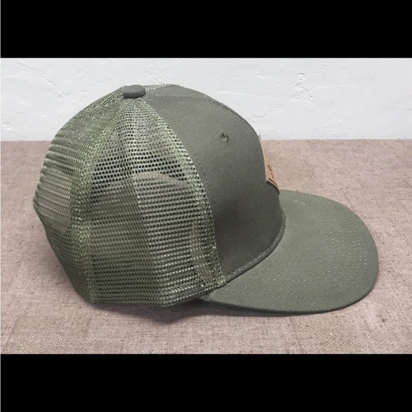 The Original Muck Boot Company Trucker Hat Green Mesh Back Snap Back - Picture 4 of 7